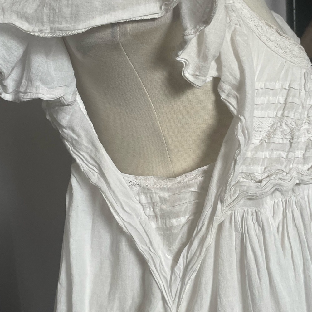 Free People white mini dress - Picture 5 of 8